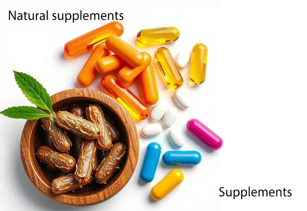 Comparison between natural and synthetic supplements