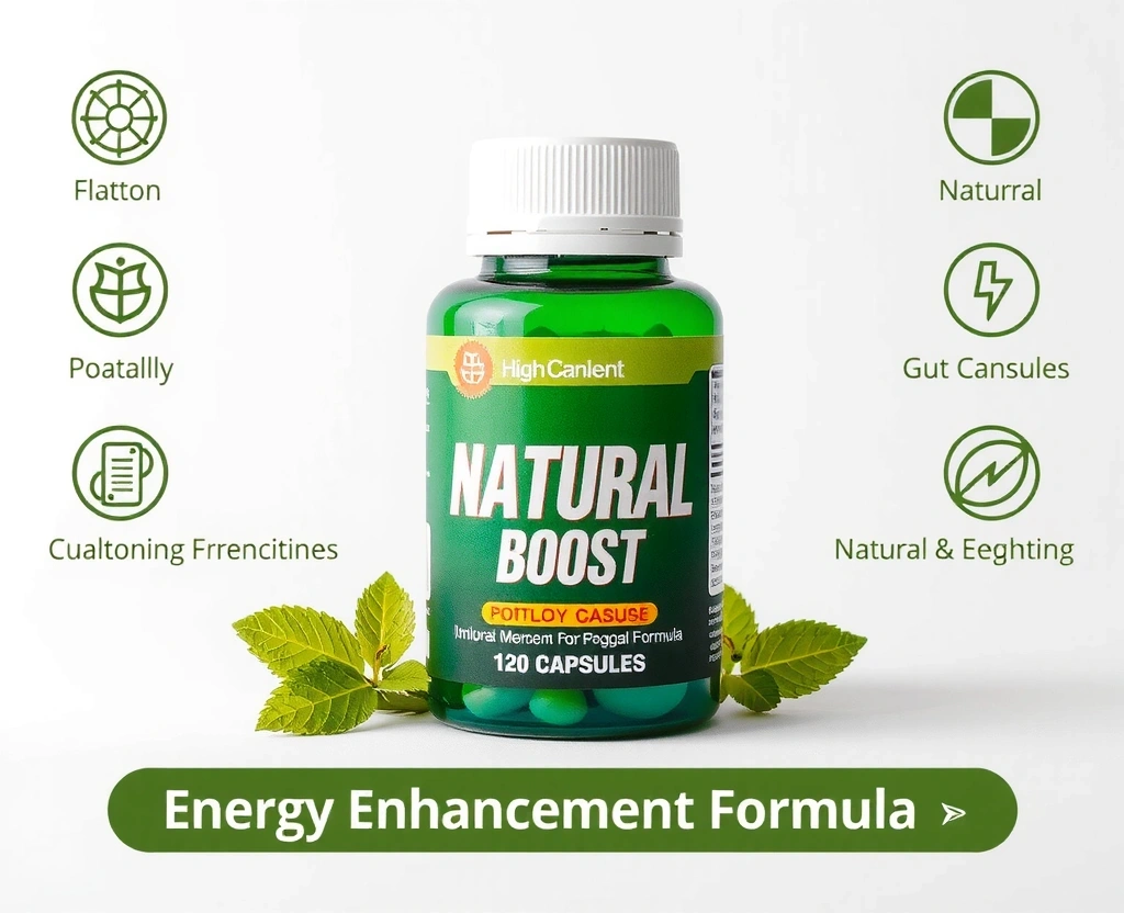 Energy Enhancement Formula supplement for natural energy boost